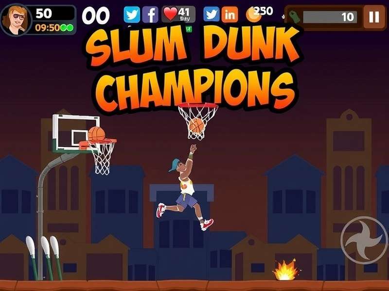 Slum Dunk Champions Game Banner